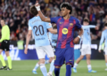 Tres punts i una mala notícia grossa: el Barça guanya però perd Lamine
