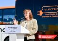 Un nou bus 100% elèctric comunica el Maresme amb Barcelona