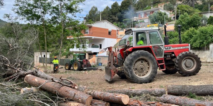 La Diputació de Barcelona destina 2 milions d’euros a reduir el risc d’incendi en urbanitzacions i nuclis boscosos