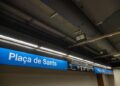 El passadís d’enllaç entre l’L1 i l’L5 del metro a plaça de Sants tancarà per obres a partir del 27 d’abril