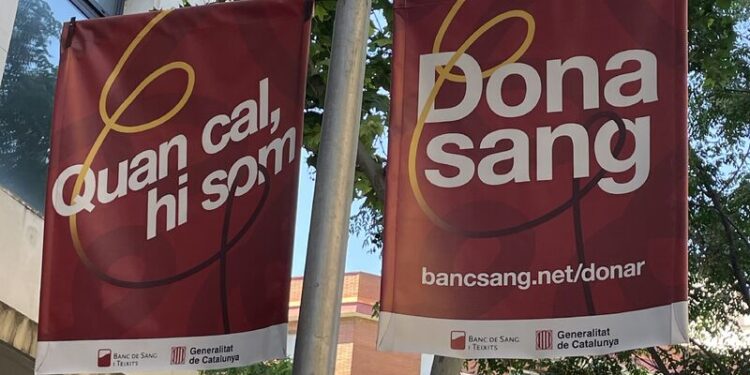 El Banc de Sang impulsa una campanya per augmentar les donacions de plasma i alternar-les amb les de sang