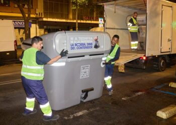L’Hospitalet comienza la renovación de los 4.250 contenedores de residuos de la ciudad