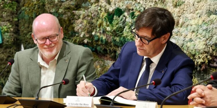 Illa y Junqueras acuerdan la línea orbital como antesala de los presupuestos