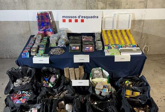 Desarticulada una red internacional con 270 kilos de hachís y 16 de cocaína