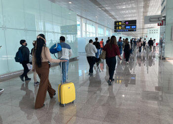 Els aeroports catalans reben més de 2,1 milions de passatgers internacionals a l’abril