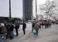 La PTP reclama doblar de manera immediata les parades de bus a l’entrada per la Diagonal