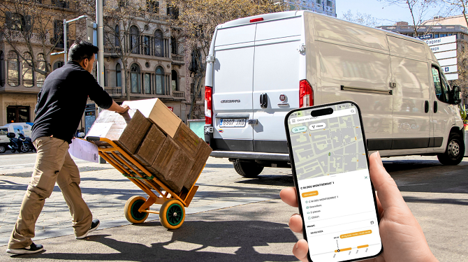 Una plataforma digital permite coordinar la distribución urbana de mercancías en todos los municipios