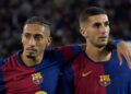 El Barça toca el títol de Lliga amb una victòria de patiment a El Sadar