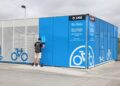Un aparcamiento de gran capacidad para bicicletas en la estación de Renfe del Prat promueve la intermodalidad