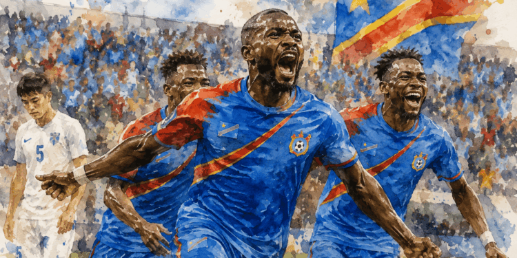 La RD del Congo remunta l’Uzbekistan, fa història i es cita amb Anglaterra als setzens de final