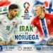 Irak y Noruega se juegan mucho más que tres puntos en su estreno en el Grupo I