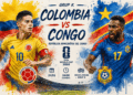 Colòmbia busca els vuitens davant una República Democràtica del Congo obligada a reaccionar