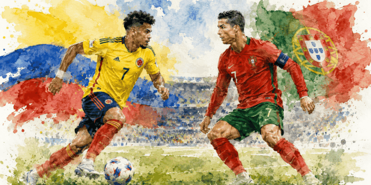 Colòmbia – Portugal: duel pel lideratge del Grup K