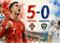 Portugal 5-0 Uzbekistan: Cristiano respon als dubtes amb una exhibició i acosta els lusitans als vuitens
