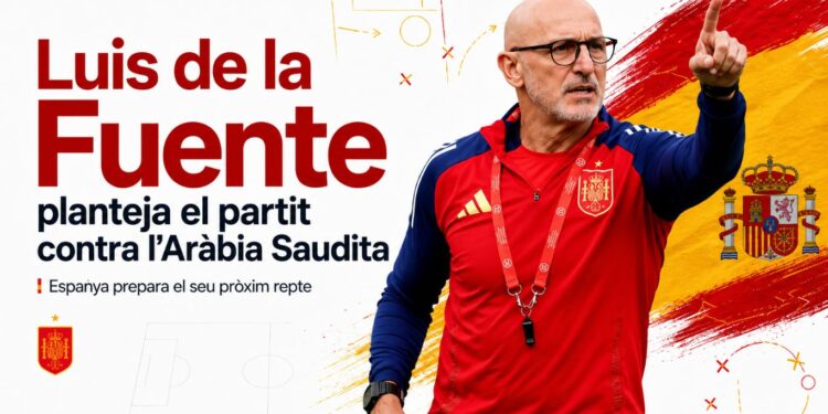 Luis de la fuente prepara Espanya per al seu segon partit al Mundial