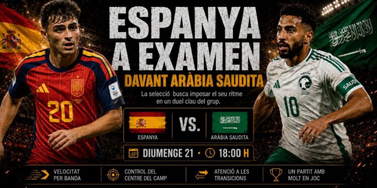 Prèvia Espanya contra l'Aràbia Saudita