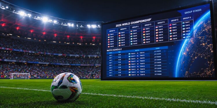 Calendario completo del Mundial 2026