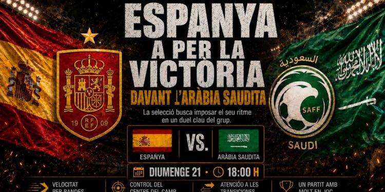 Espanya contra Arabia Saudita