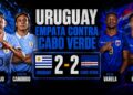 Empate entre Uruguay y Cabo Verde