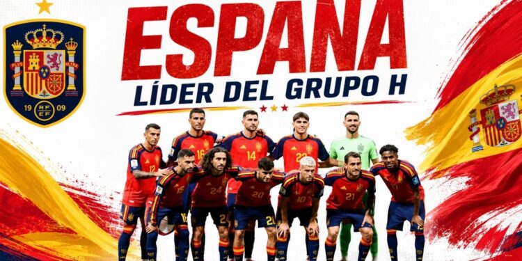 España líder del Grupo H