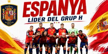 Espanya líder grup H