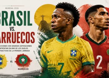 Brasil y Marruecos ponen a prueba sus aspiraciones en uno de los grandes duelos de la primera jornada 