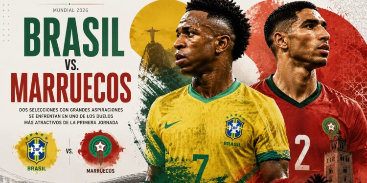 Brasil y Marruecos ponen a prueba sus aspiraciones en uno de los grandes duelos de la primera jornada 