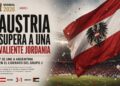 Austria supera a una valiente Jordania y se une a Argentina en el liderato del Grupo J