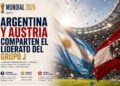 Argentina i Àustria comparteixen el lideratge del Grup J després de la primera jornada