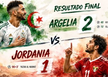 Argelia remonta ante Jordania y consigue una victoria decisiva en la Copa del Mundo de 2026