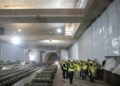 Las obras para el soterramiento de las vías de Renfe en Sant Feliu entran en la recta final