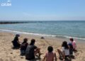 Tornen al mar cinc tortugues recuperades per la ciutadania a Castelldefels
