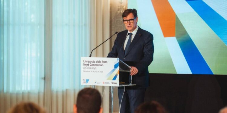 Cataluña capta más de 10.000 millones de euros de los fondos europeos Next Generation