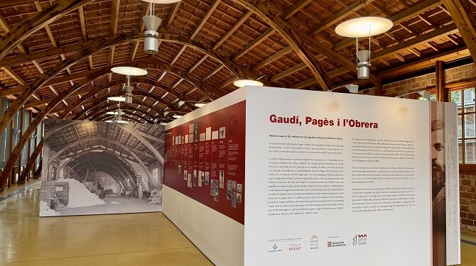 Una exposició mostra com Mataró va ser el “laboratori” de Gaudí en els seus inicis professionals