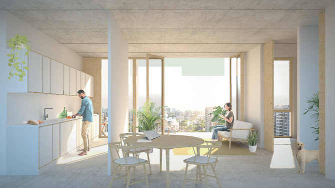 Comença la construcció de 146 habitatges de lloguer assequible al sector Llevant de Viladecans