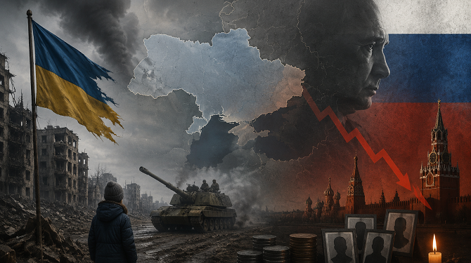 La guerra a Ucraïna manté la pressió sobre Rússia mentre continuen els combats i creix el cost social