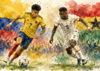 La posesión contra la resistencia: Colombia y Ghana se juegan el pase en el Mundial