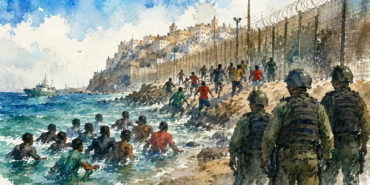 crisis migratoria de Ceuta