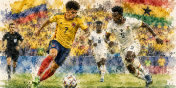 Colòmbia elimina Ghana i ja és a vuitens de final