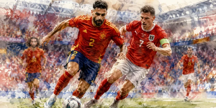 España ante Austria en los dieciseisavos del Mundial 2026