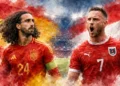 Espanya contra Àustria als setzens del Mundial 2026