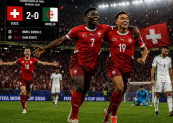 Suïssa supera Algèria (2-0), confirma la seva superioritat i es classifica per als vuitens de final del Mundial