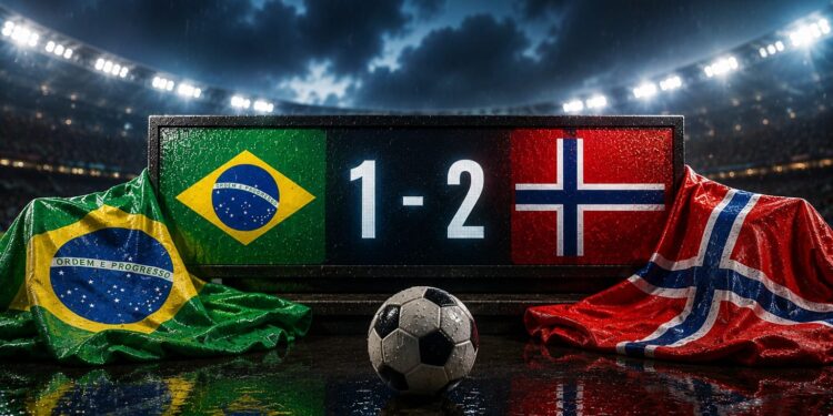 Haaland posa fi al somni del Brasil i classifica Noruega per als quarts de final