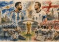 Argentina e Inglaterra se juegan un lugar en la final de la Copa del Mundo