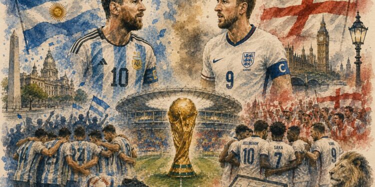 L’Argentina i Anglaterra es juguen una plaça a la final de la Copa del Món