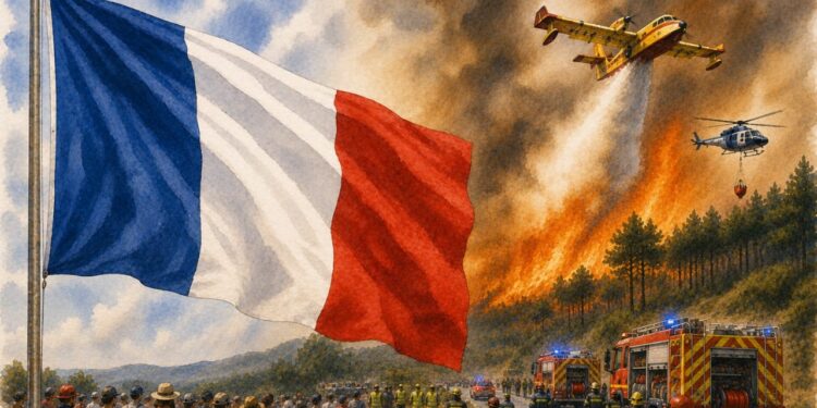 Un incendi obliga a evacuar zones de la costa atlàntica francesa mentre augmenta el risc extrem per calor