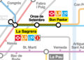 Interromput el servei de metro entre Sagrera i Bon Pastor per les obres del macropou de l’L9/10 Nord