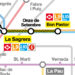 Interromput el servei de metro entre Sagrera i Bon Pastor per les obres del macropou de l’L9/10 Nord