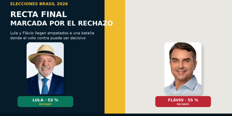 Lula i Flávio arriben a la recta final amb una batalla marcada pel rebuig