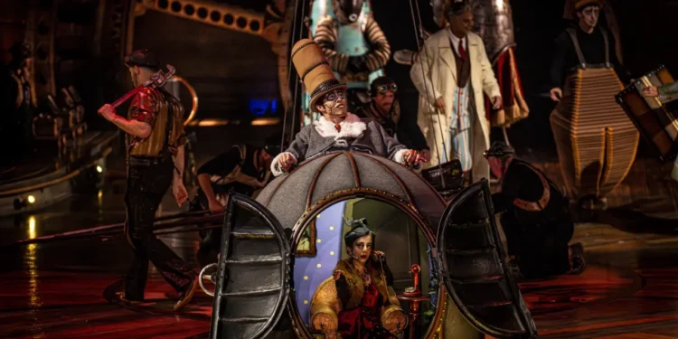 El Cirque du Soleil estrena ‘Kurios’, el seu darrer muntatge a l’Hospitalet